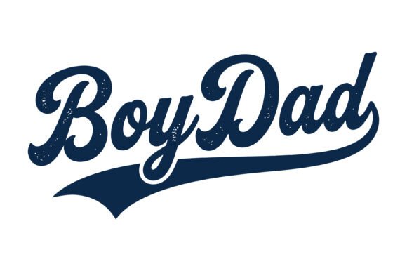 Boy Dad Script Typography Design: A Modern Script Font