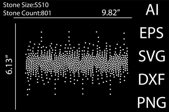 Unleash Dynamic Visuals with Splatter Rhinestone Templates Design