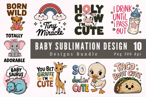 Unleashing Creativity with a Baby Sublimation Design Bundle